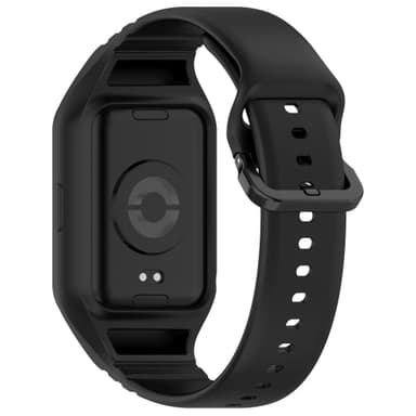 Integroitu silikoniranneke Xiaomi Mi Band 8 Prolle Musta