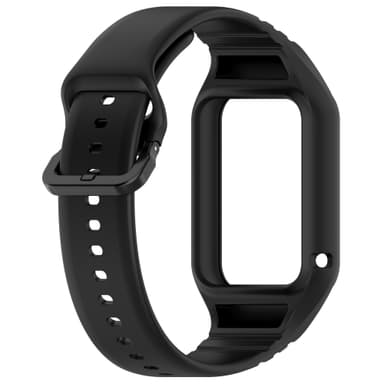 Integroitu silikoniranneke Xiaomi Mi Band 8 Prolle Musta