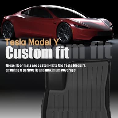 Lattiamatot ja tavaratilan matot Tesla Model Y:lle
