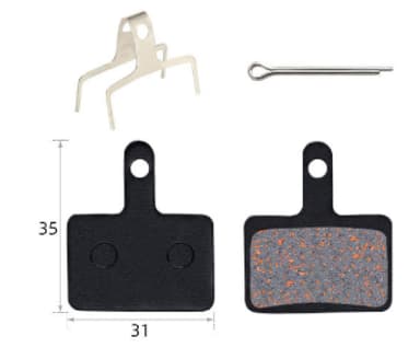 Polkupyörän jarrupalat Shimano Deore M315 / M355 / M375