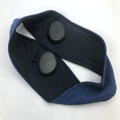 Pääpanta Bluetooth-kuulokkeilla ja mikrofonilla Tummansininen
