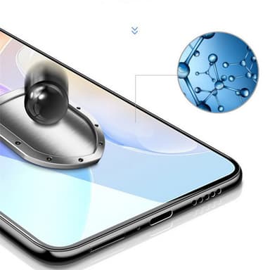 Karkaistu lasi näytönsuoja tukee sormenjälkilukituksen avausta 3-pakkaus Samsung Galaxy S23 Plus
