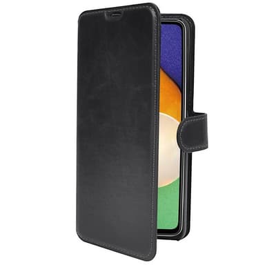 Ohut lompakkokotelo 2i1 Samsung Galaxy A52s - musta