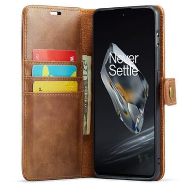 Lompakkokotelo DG-Ming 2i1 OnePlus 13 - Ruskea