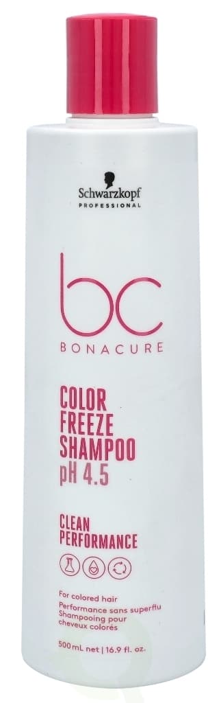 Schwarzkopf Bonacure Color Freeze Shampoo Ph 4.5 500 ml For Coloured Hair