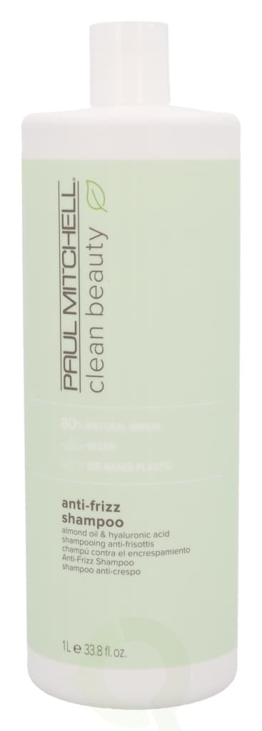 Paul Mitchell Clean Beauty Anti-Frizz Shampoo 1000 ml Almond Oil & Hyaluconic Acid