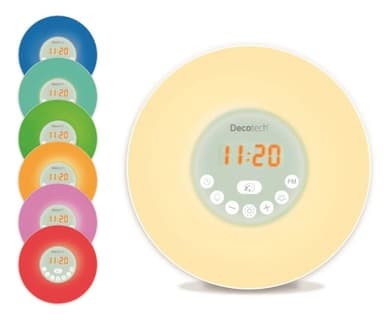 Lexibook Decotech® Sunrise värillinen herätyskello (RL998)