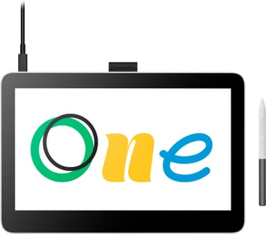 Wacom One 13 Mac/PC/Chromebook/Android näyttö + kynä