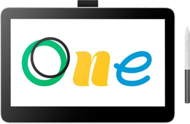 Wacom One 13 Mac/PC/Chromebook/Android näyttö + kynä