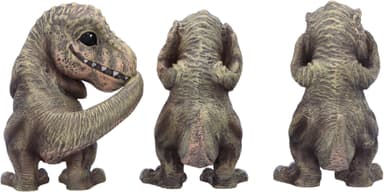 Nemesis Now Three Wise toimintafiguurisarja (Tyrannosaurus Rex, 3 kpl)