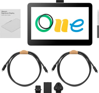 Wacom One 13 Mac/PC/Chromebook/Android näyttö + kynä