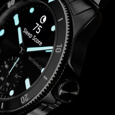 Withings ScanWatch Nova hybridikello 42 mm (musta)