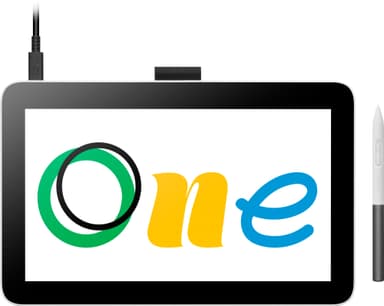 Wacom One 12 Mac/PC/Chromebook/Android näyttö + kynä