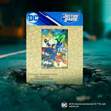 Crafthub Justice League palapeli (Heroes)