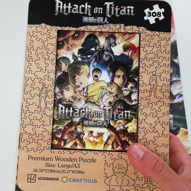 Crafthub Attack on Titan palapeli (Heroes of Paradis Island)