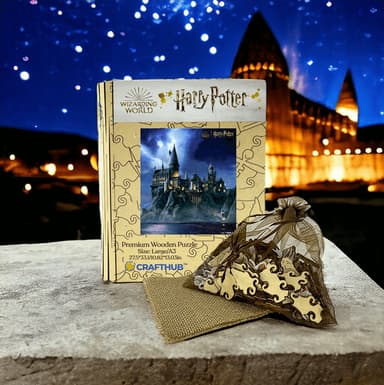 Crafthub Harry Potter palapeli (Magical Castle)