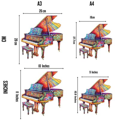 Crafthub Piano palapeli
