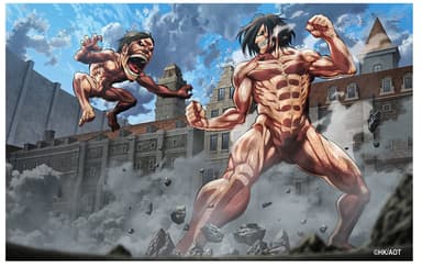 Crafthub Attack on Titan puzzle (Eren vs Armored Titan)
