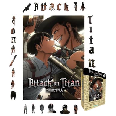 Crafthub Attack on Titan palapeli (The Battle of Trost District)