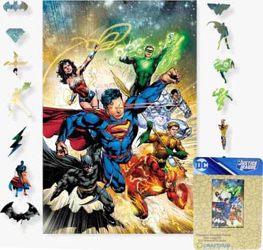 Crafthub Justice League palapeli (Heroes)
