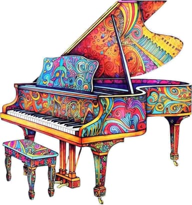 Crafthub Piano palapeli
