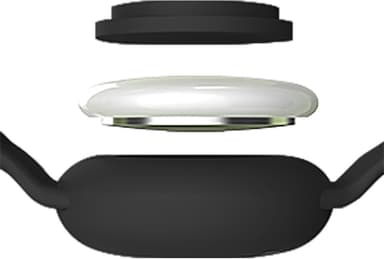 Ofkoz Universal Apple AirTag ranneke (musta)