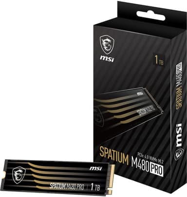 MSI Spatium M480 Pro M.2 SSD (1 TB)