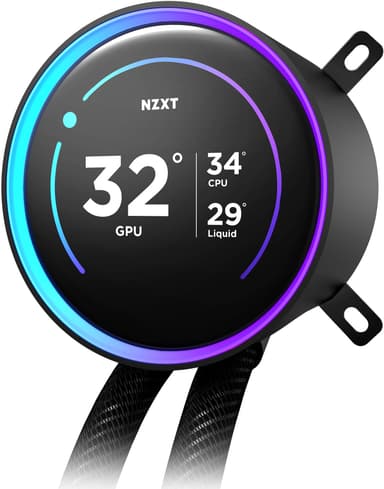 NZXT Kraken 360 Elite V2 RGB nestejäähdytin (musta)