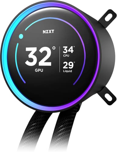 NZXT Kraken 280 Elite V2 RGB nestejäähdytin (musta)