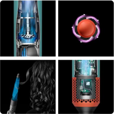 Dyson Airwrap I.D. Straight + Wavy muotoilulaite (topaasi)