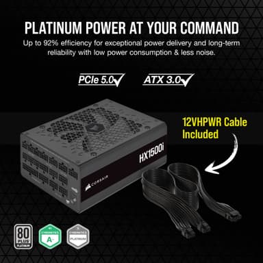 Corsair HX1500i virtalähde (1500 W)