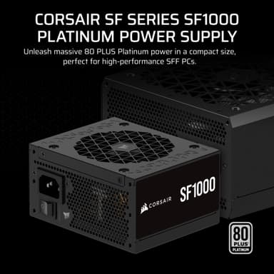 Corsair SF1000 virtalähdeyksikkö (1000 W)