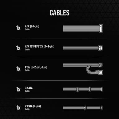 Corsair CX550 virtalähdeyksikkö (550 W)