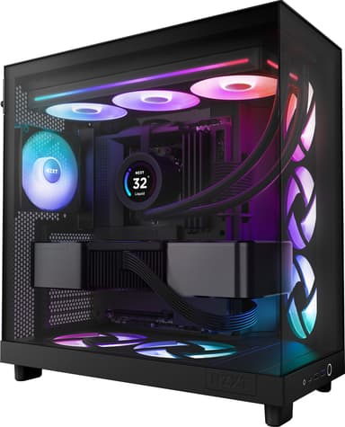 NZXT F360 RGB Core 360 mm Unibody tuuletin (musta)
