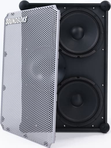 SOUNDBOKS 4 bilekaiutin (metallinharmaa)