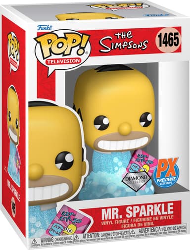 Funko Pop! Vinyl Exclusive The Simpsons Mr. Sparkle figuuri