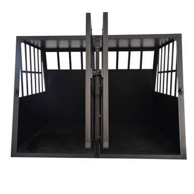 Trekker koiran kuljetushäkki XXL 104x90.5x69.5cm, Musta