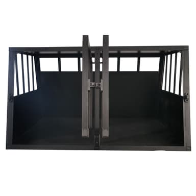 Trekker koiran kuljetushäkki L 89x69x50cm, Musta