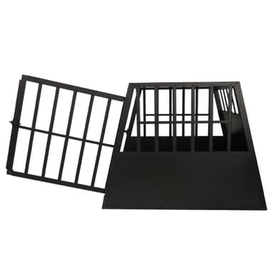 Trekker koiran kuljetushäkki M 65x90x69.5cm, Musta