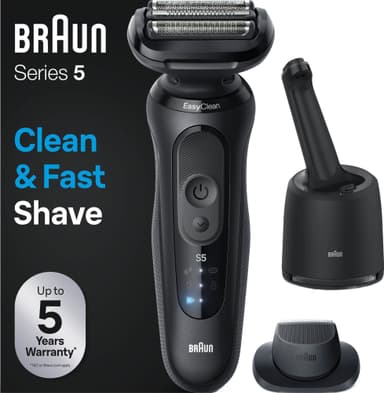 Braun Series 5 parranajokone 52-N7200CC (musta)