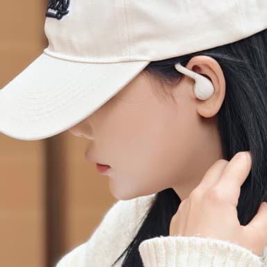 WEKOME Bluetooth Headset Semi-in Ear langattomat kuulokkeet - musta