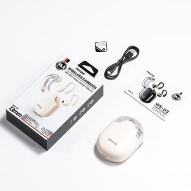 WEKOME Bluetooth Headset Semi-in Ear langattomat kuulokkeet - Beige