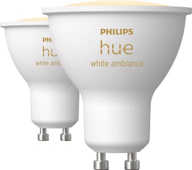 Philips Hue LED lamppu GU10 4,2 W (2 kpl)