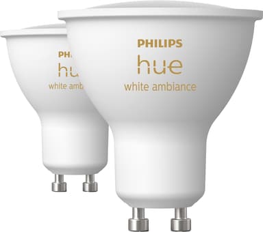 Philips Hue LED lamppu GU10 4,2 W (2 kpl)