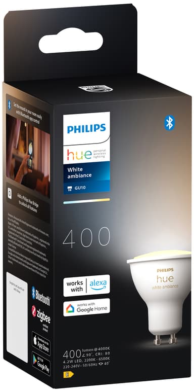 Philips Hue LED lamppu GU10 4,2 W