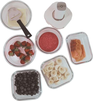 FoodEcoBox tyhjiörasiasetti VCJ-14GS (3 kpl)