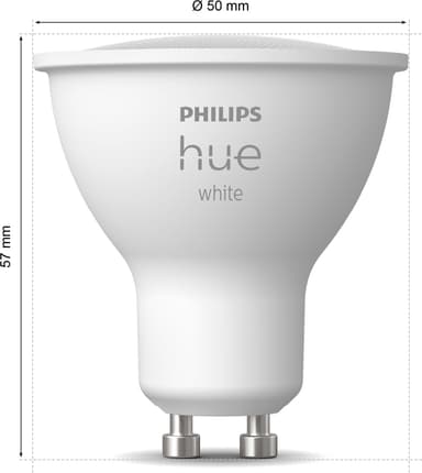 Philips Hue LED lamppu GU10 4,2 W