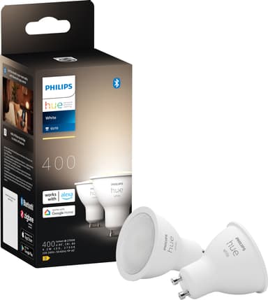 Philips Hue LED lamppu GU10 4,2 W (2 kpl)