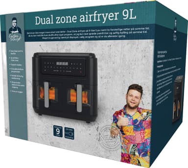 Sobczyk Dual Zone kiertoilmakypsennin CS9323 (musta)
