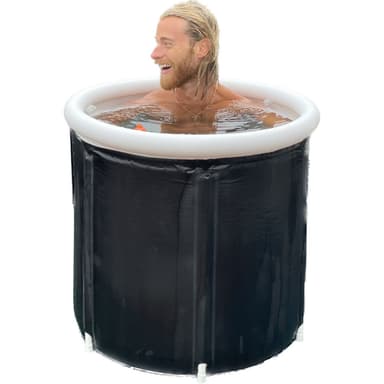 Jääkylpy - Deluxe Ice Nordic - Kannettava - Musta